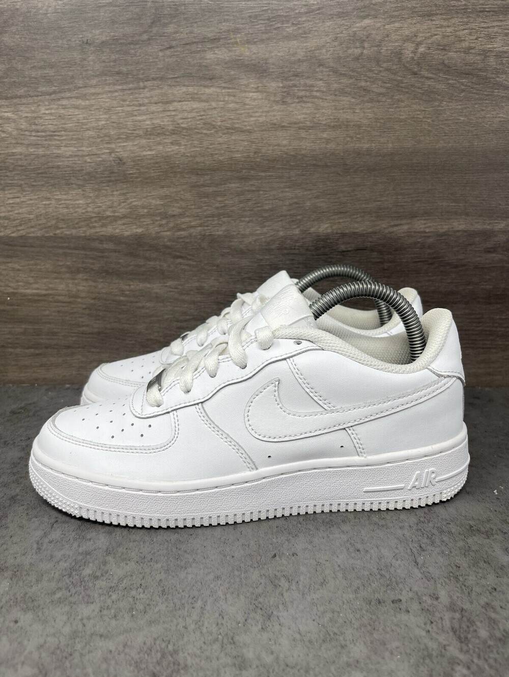 Nike Air Force 1 LE Youth Size 5.5Y DH2920-111 All White Low Sneakers Shoes